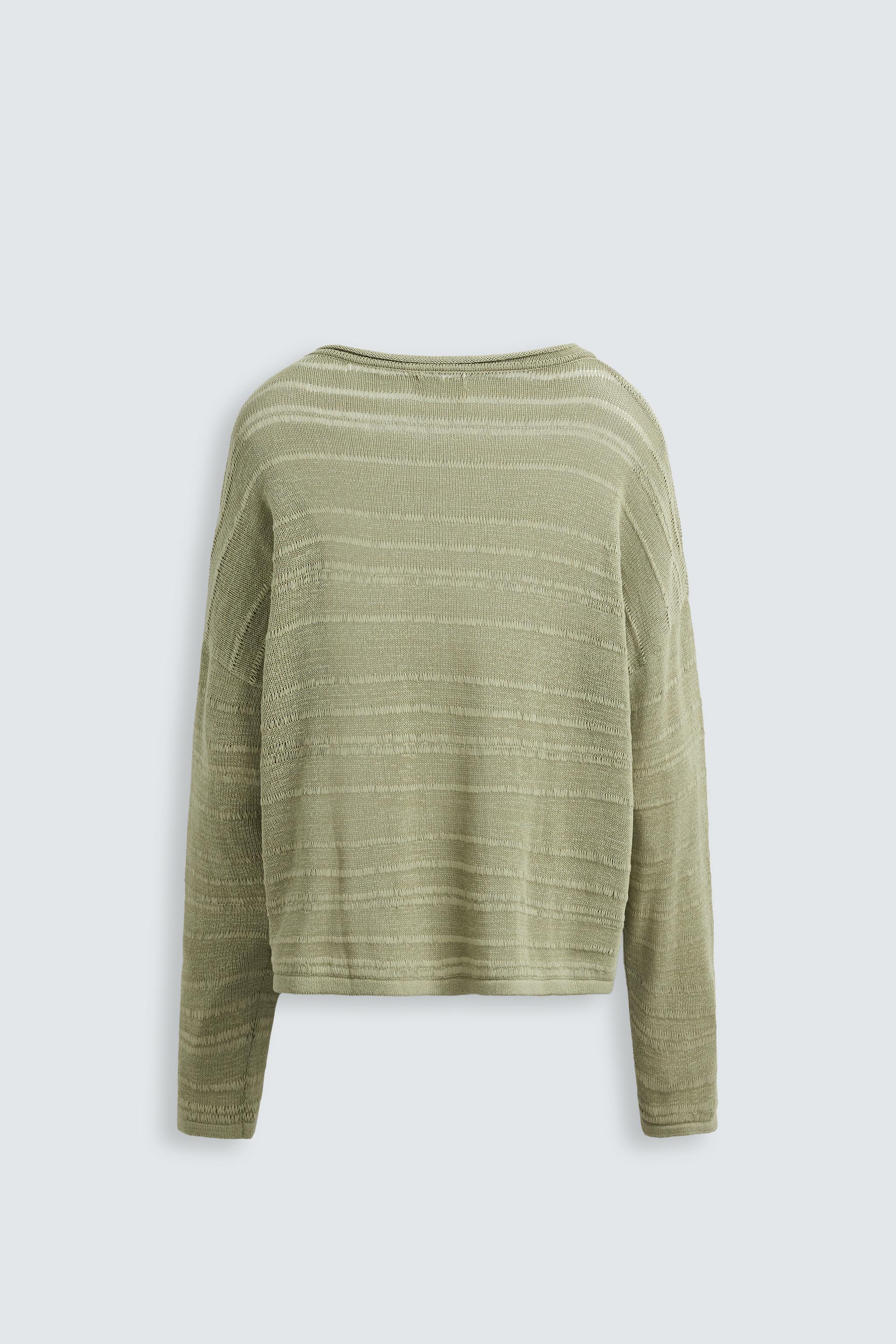 PULL EN JACQUARD À RAYURES