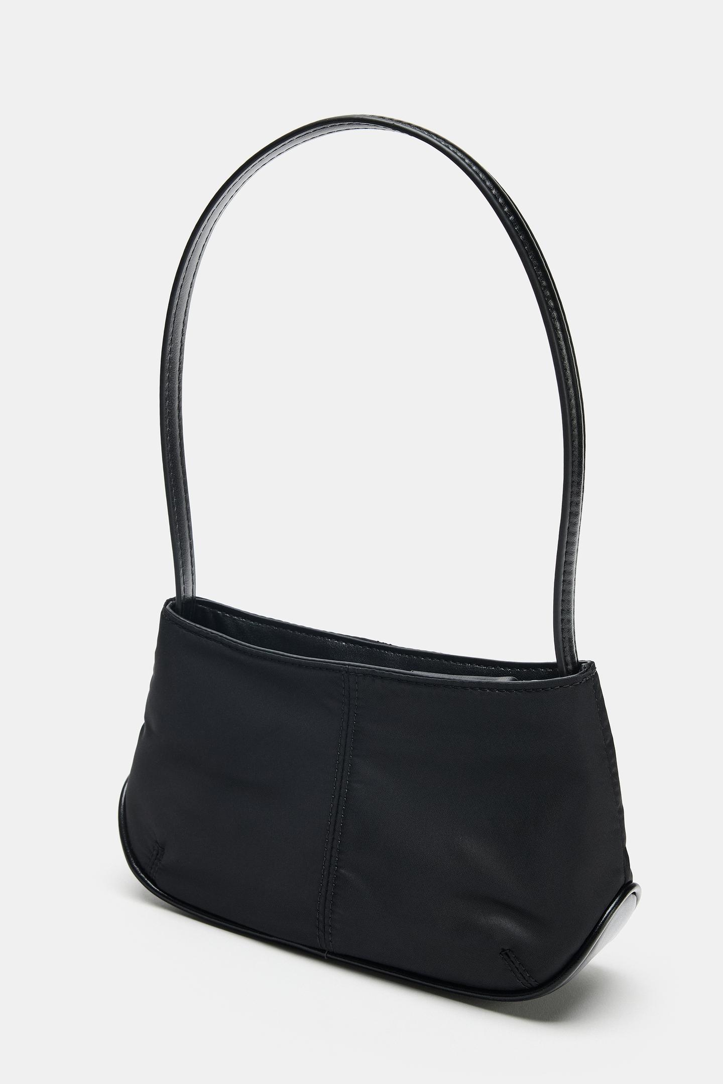 Женская сумка Zara Mini Shoulder, цвет: Чёрный — фото 4