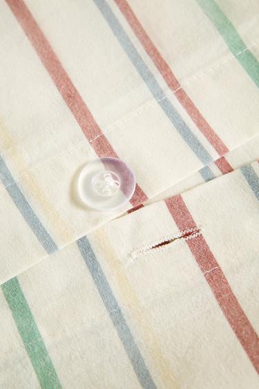 HOUSSE DE COUETTE ENFANT RAYURES MULTICOLORES - Multicolore de Zara - Image 3