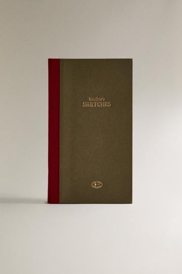 Zara SKETCHES AND MEASUREMENTS NOTEBOOK - Khaki