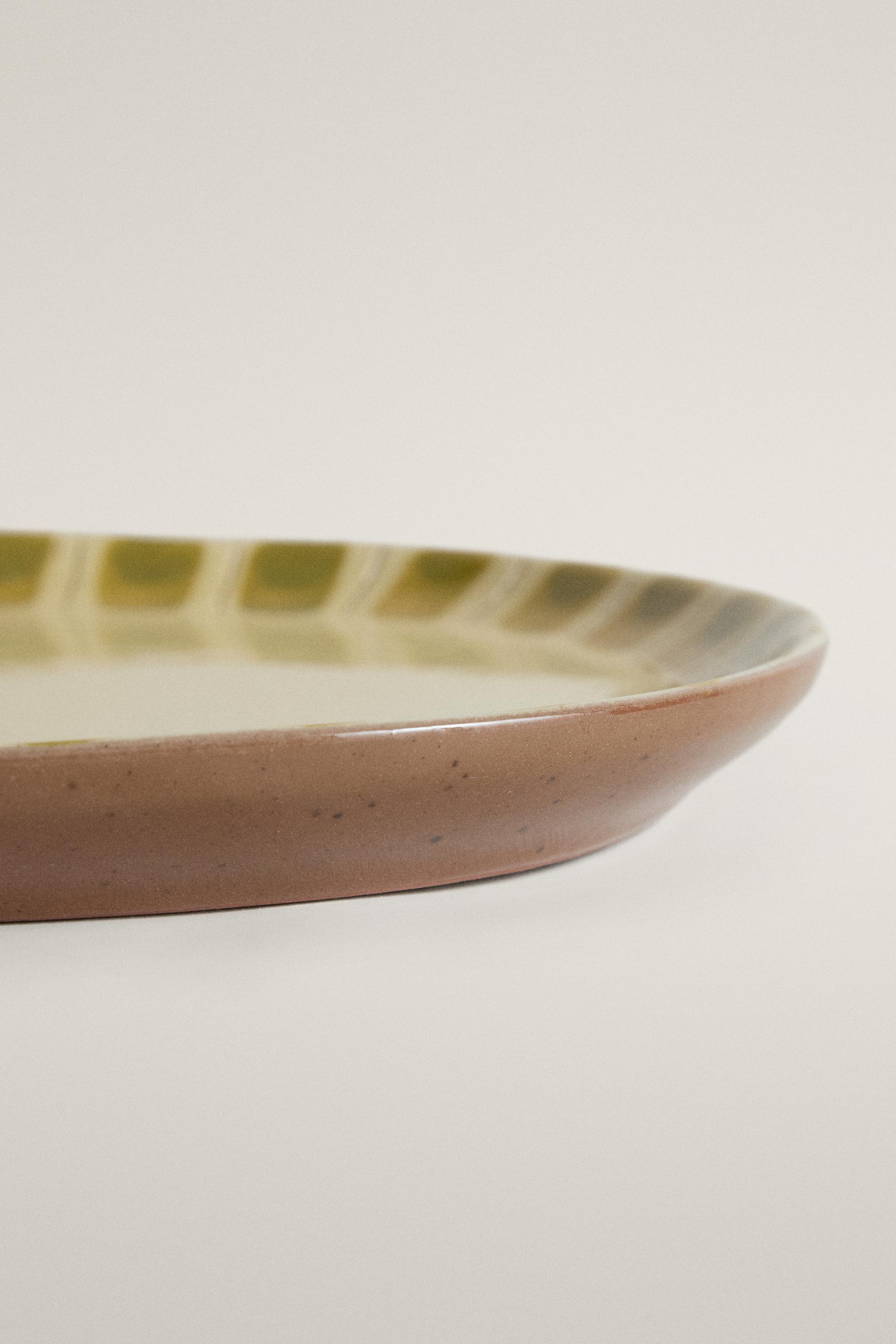 PLAT FAÏENCE FRUIT
