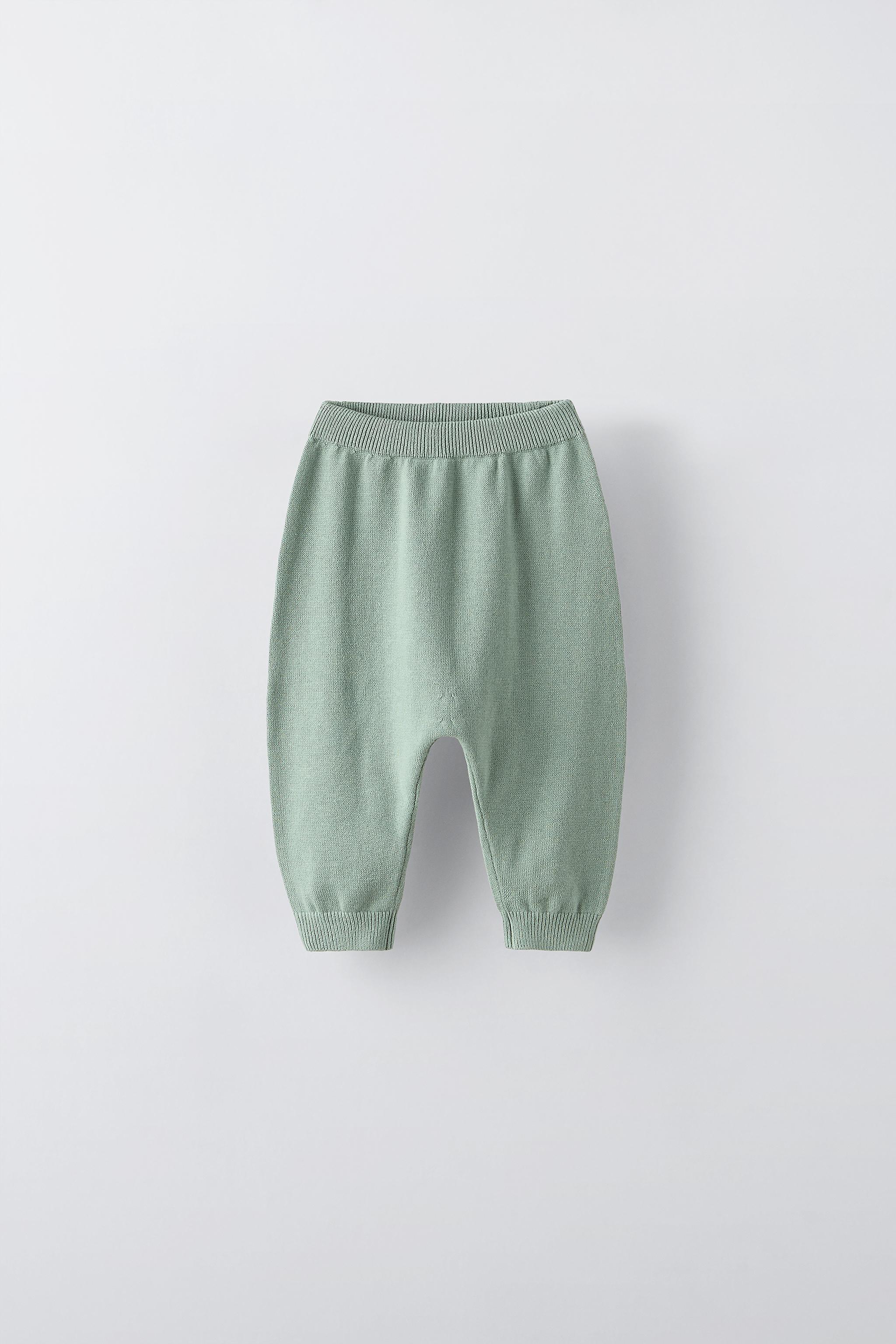 Knit jogging trousers zara sale