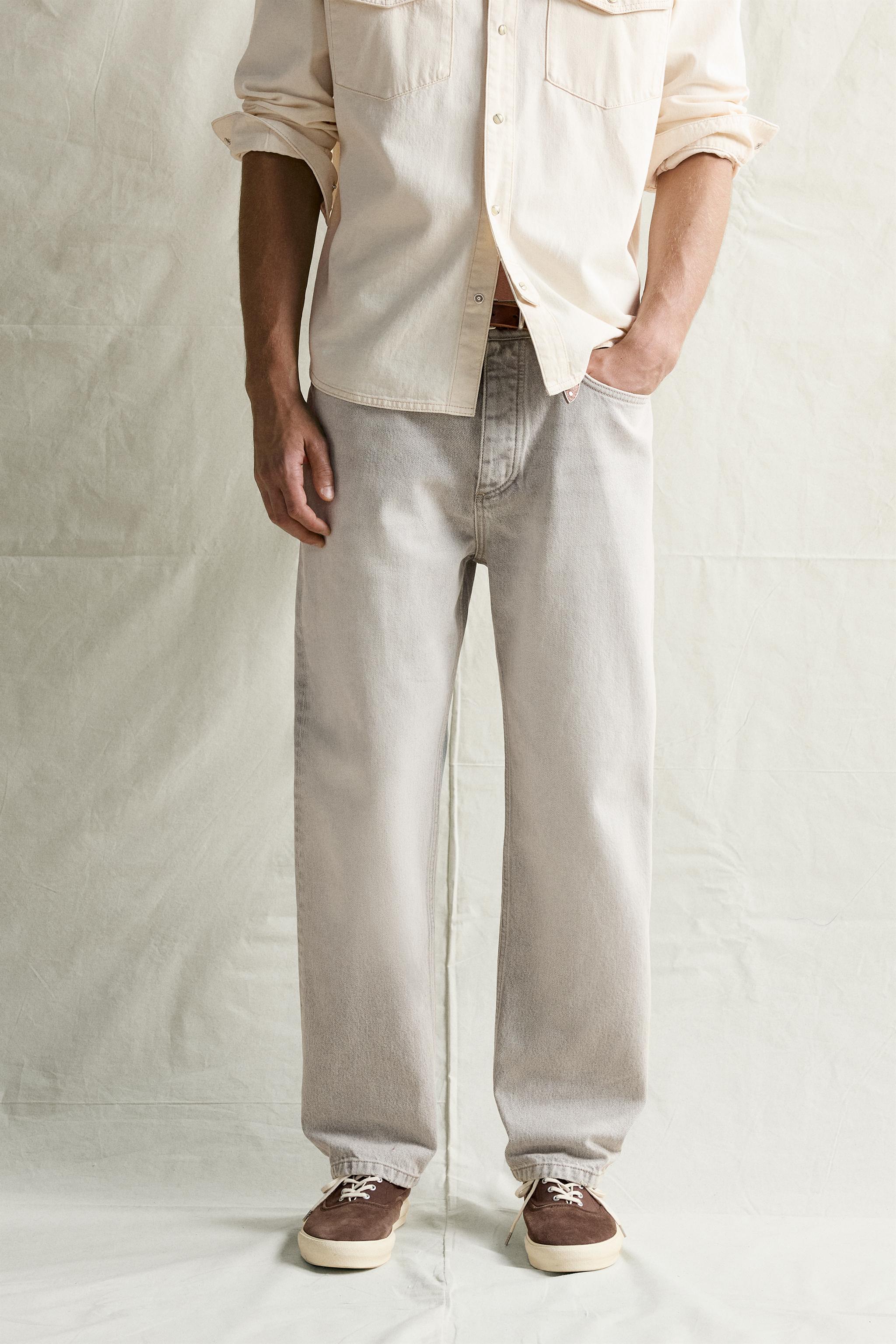 STRAIGHT ANKLE JEANS