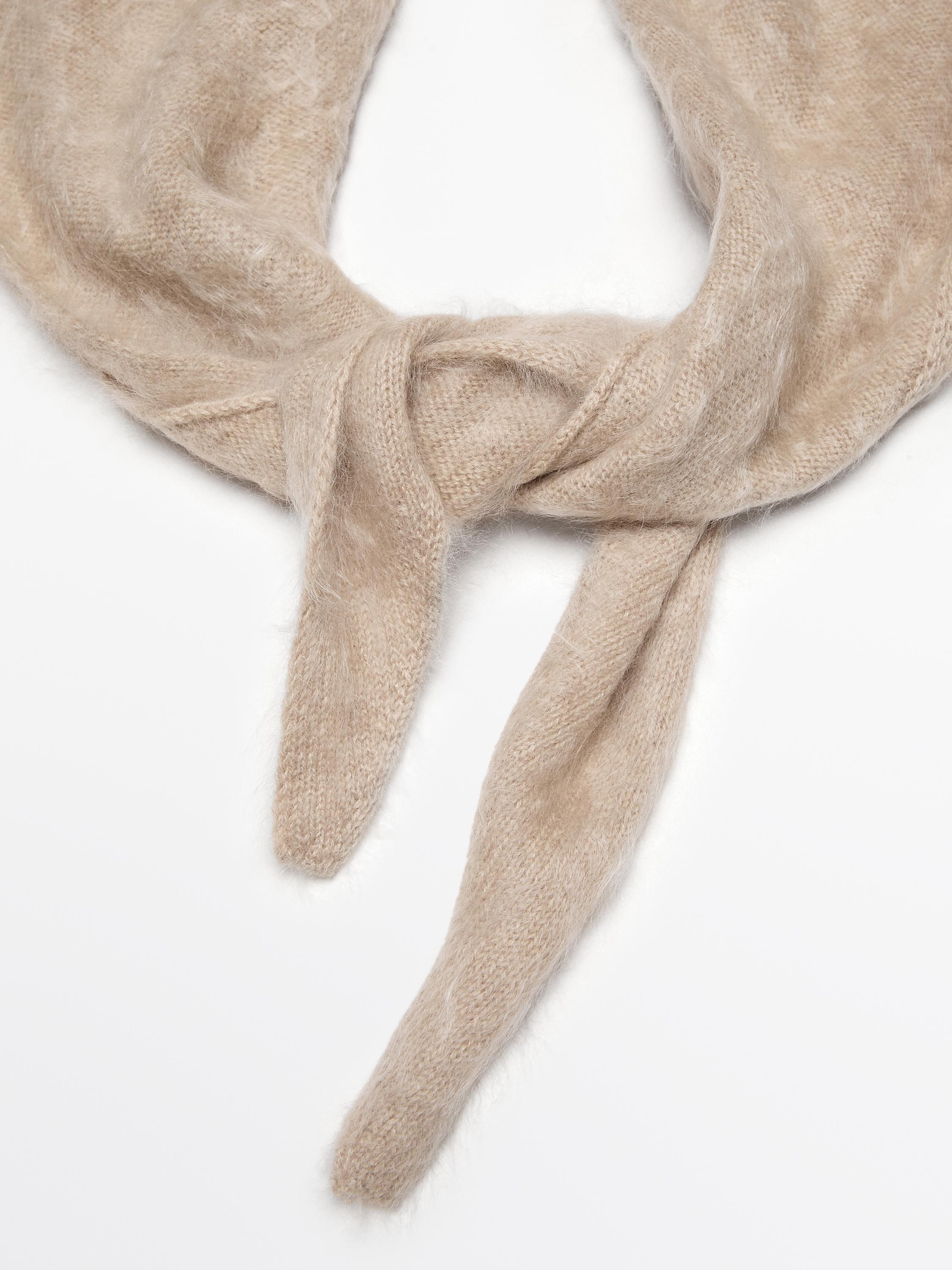 Cagoule bandana 100 % cachemire