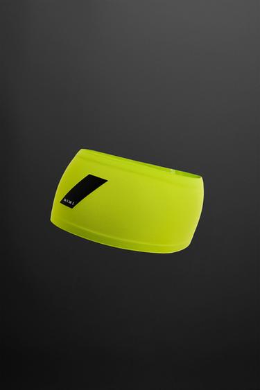 ELASTIC SPORTS HEADBAND - Lime by Zara - Image 0