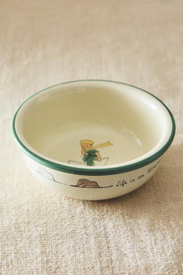 LE PETIT PRINCE CHILDREN’S CERAMIC BOWL - Cream by Zara - Image 6