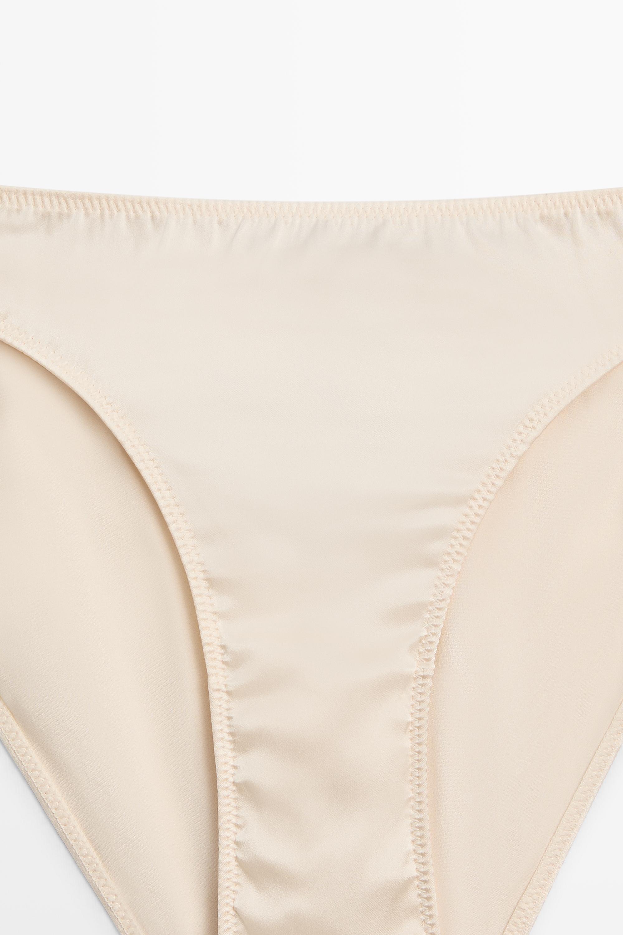 Satin silk blend briefs