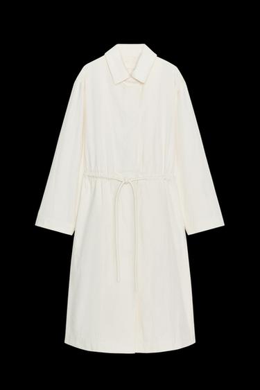 TRENCH OVERSIZE ZW COLLECTION - Cremefarben von Zara - Bild 0
