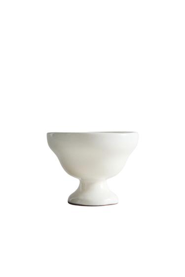TERRACOTTA ICE-CREAM CUP - Cream by Zara