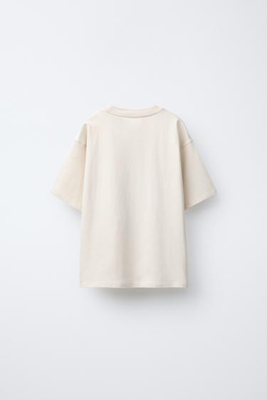 T-SHIRT IMPRIMÉ PAUL FRANK ® - Vert clair de Zara - Image 1