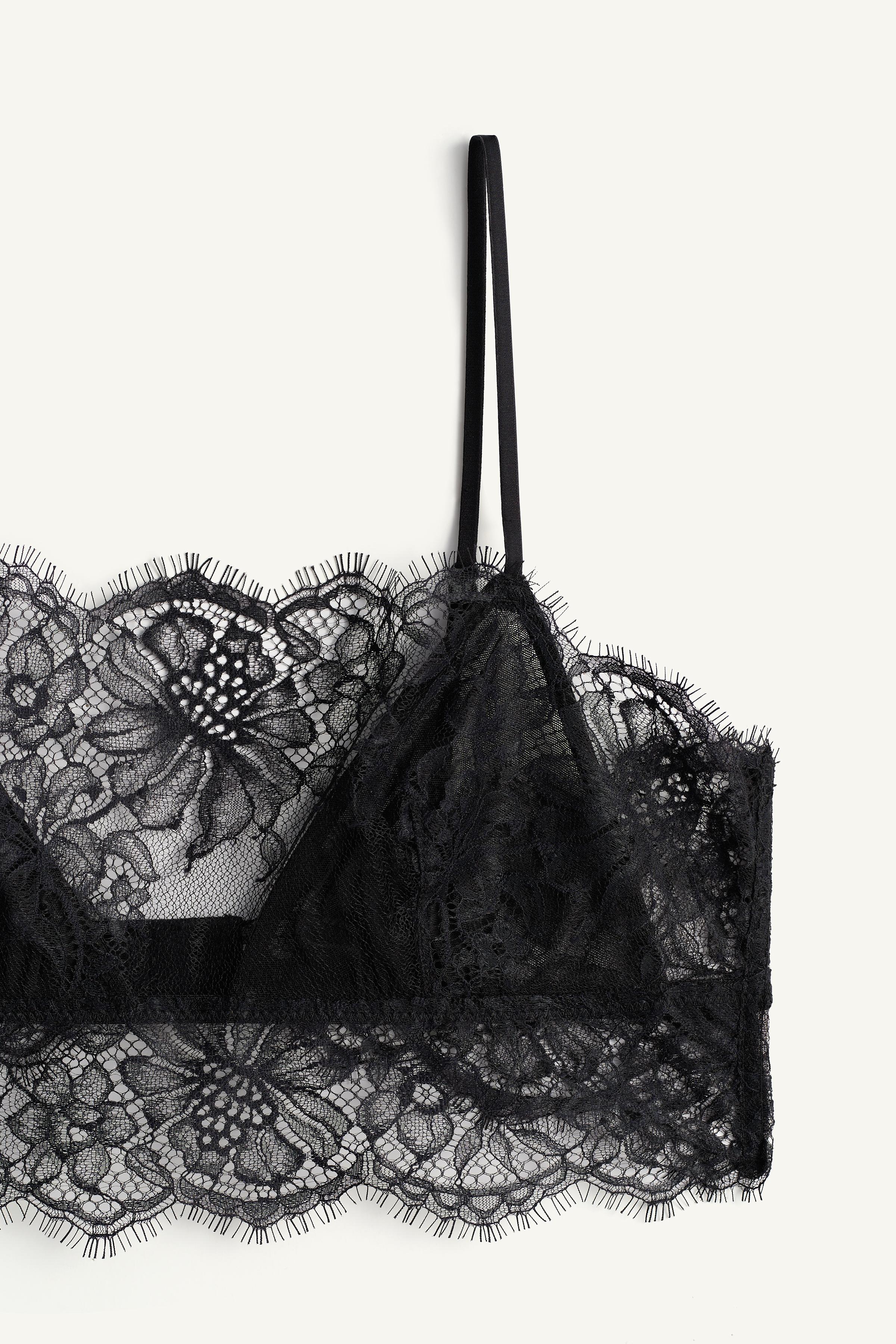 LIMITED EDITION LACE BANDEAU BRA
