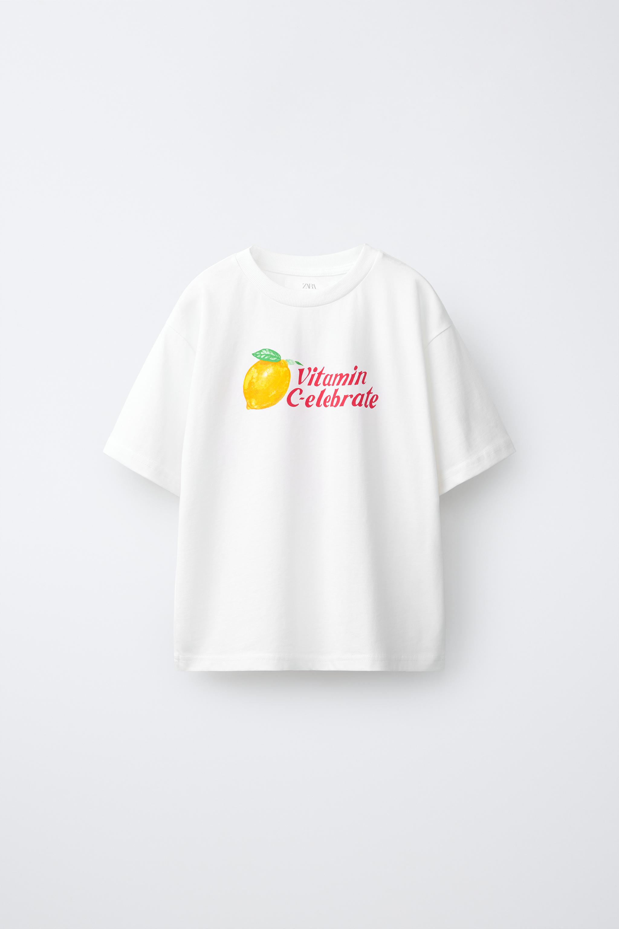 T-SHIRT IMPRIMÉ FRUITS