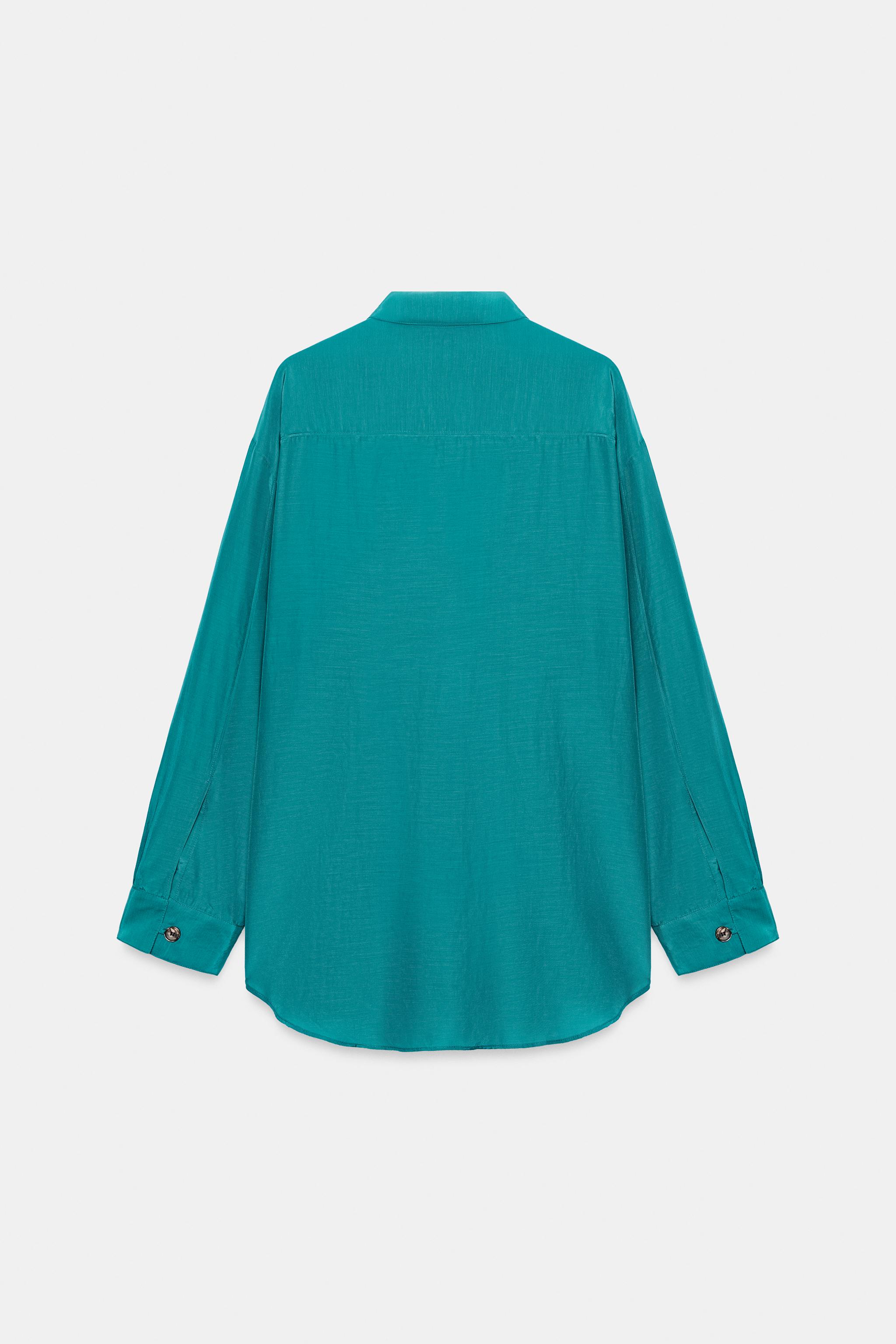 FLOWY POCKET SHIRT ZW COLLECTION