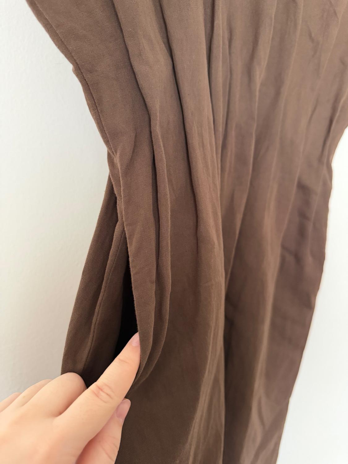 ZW COLLECTION PLEATED MIDI DRESS - Image 3
