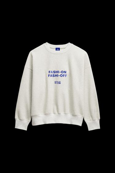 STYLENOTCOM SWEATSHIRT - Grau von Zara - Bild 0