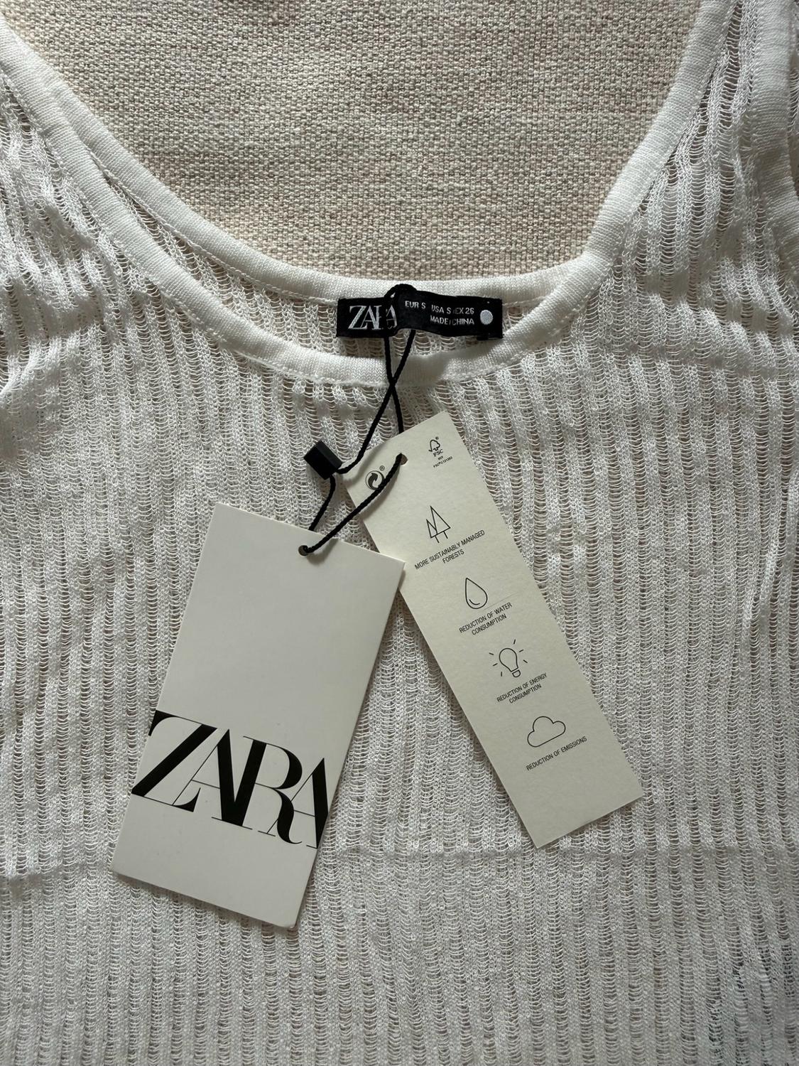 RIBBED VEST TOP - Image 7