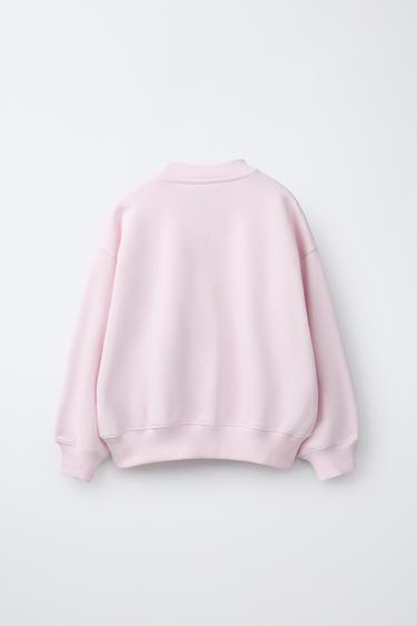 ZEBRA BILLIARD BALL PRINT SWEATSHIRT - Pink by Zara - Image 1