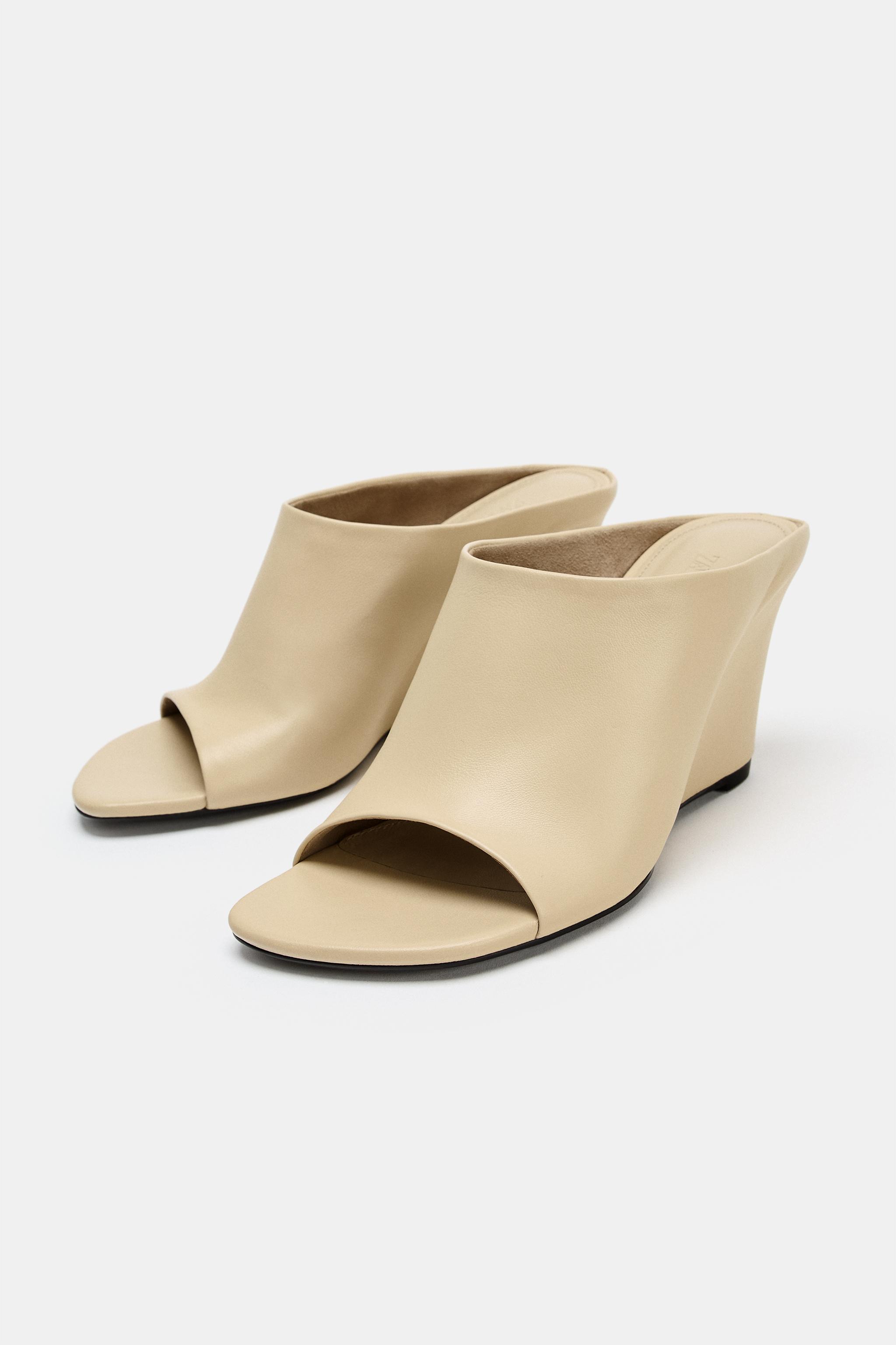 LIMITED EDITION LEATHER WEDGES
