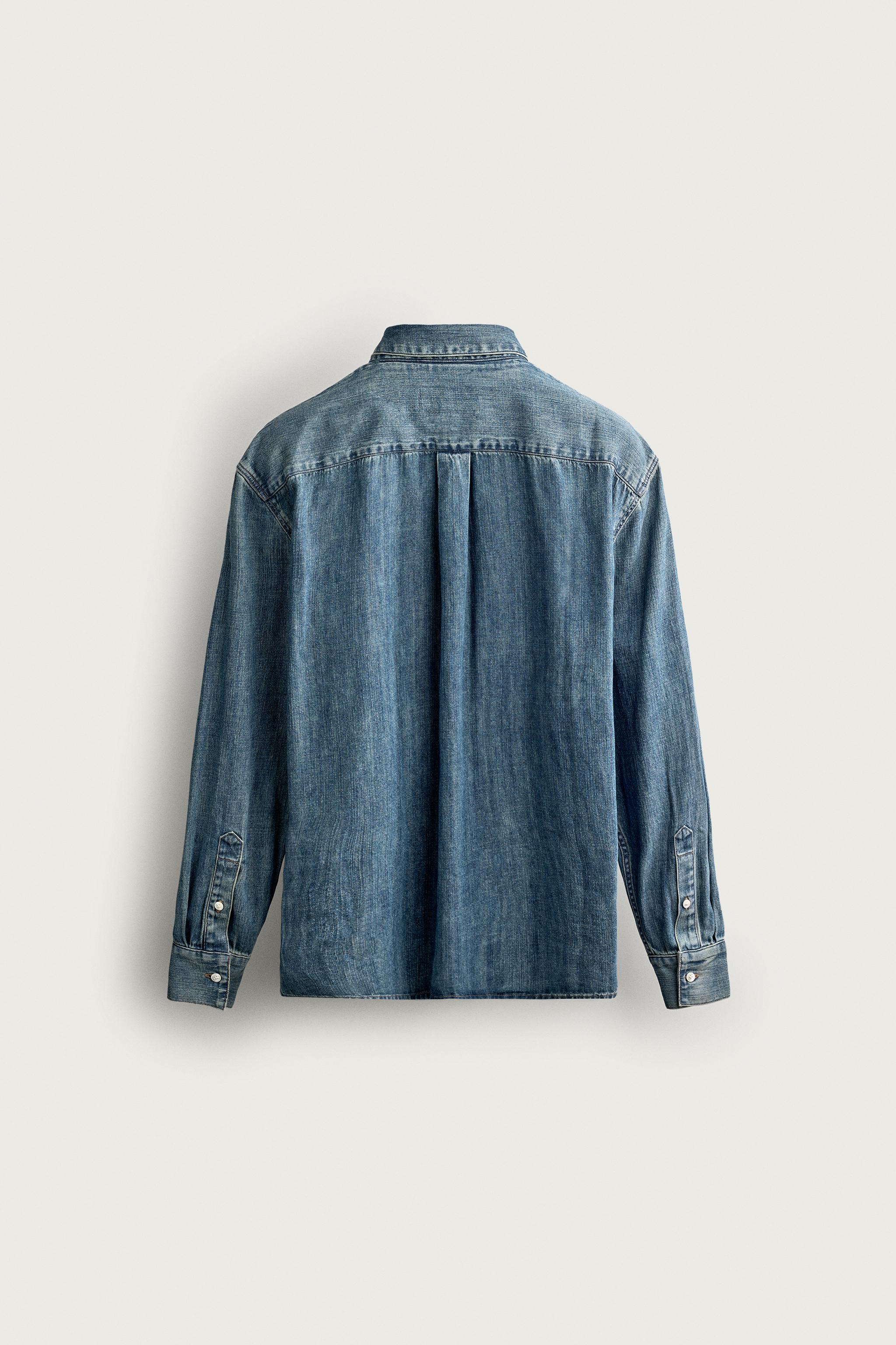 REGULAR FIT DENIM SHIRT