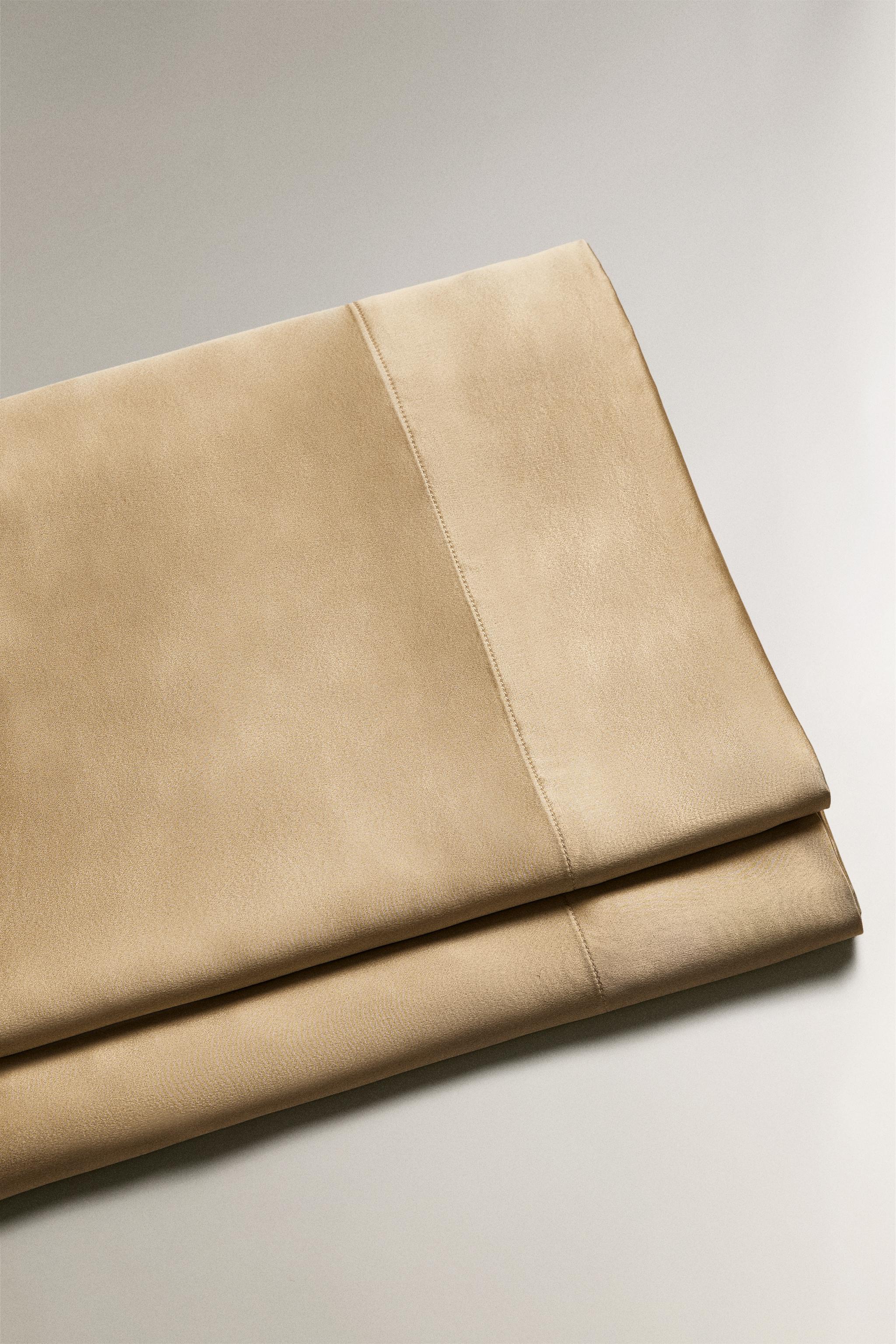 MULBERRY SILK FLAT SHEET — Gold