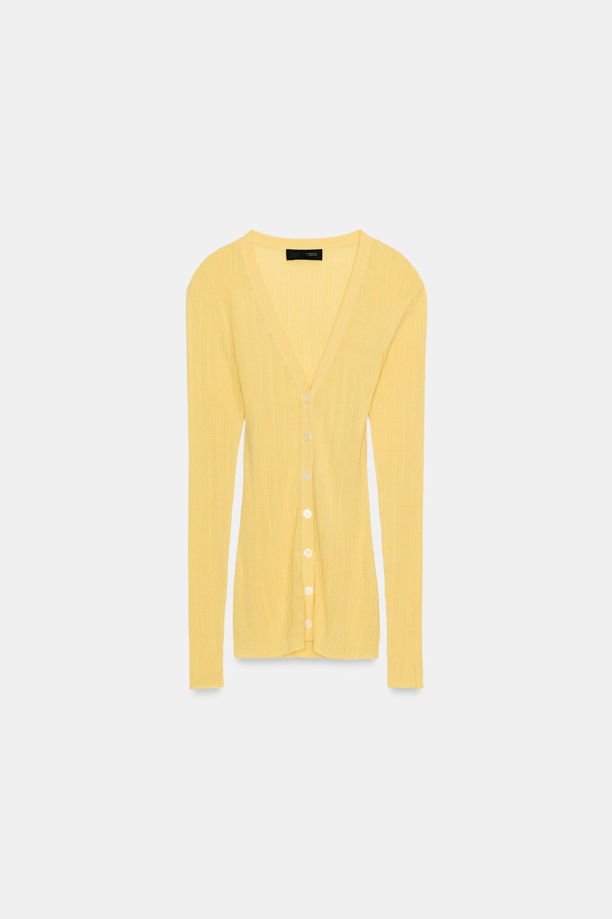 GILET EN MAILLE CÔTELÉ