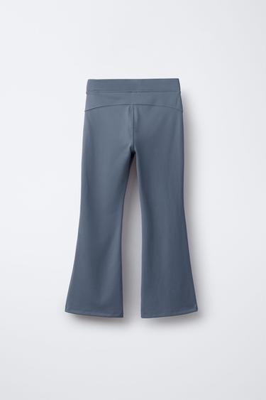 FLARE SEAM LEGGINGS - Grey by Zara - Image 1