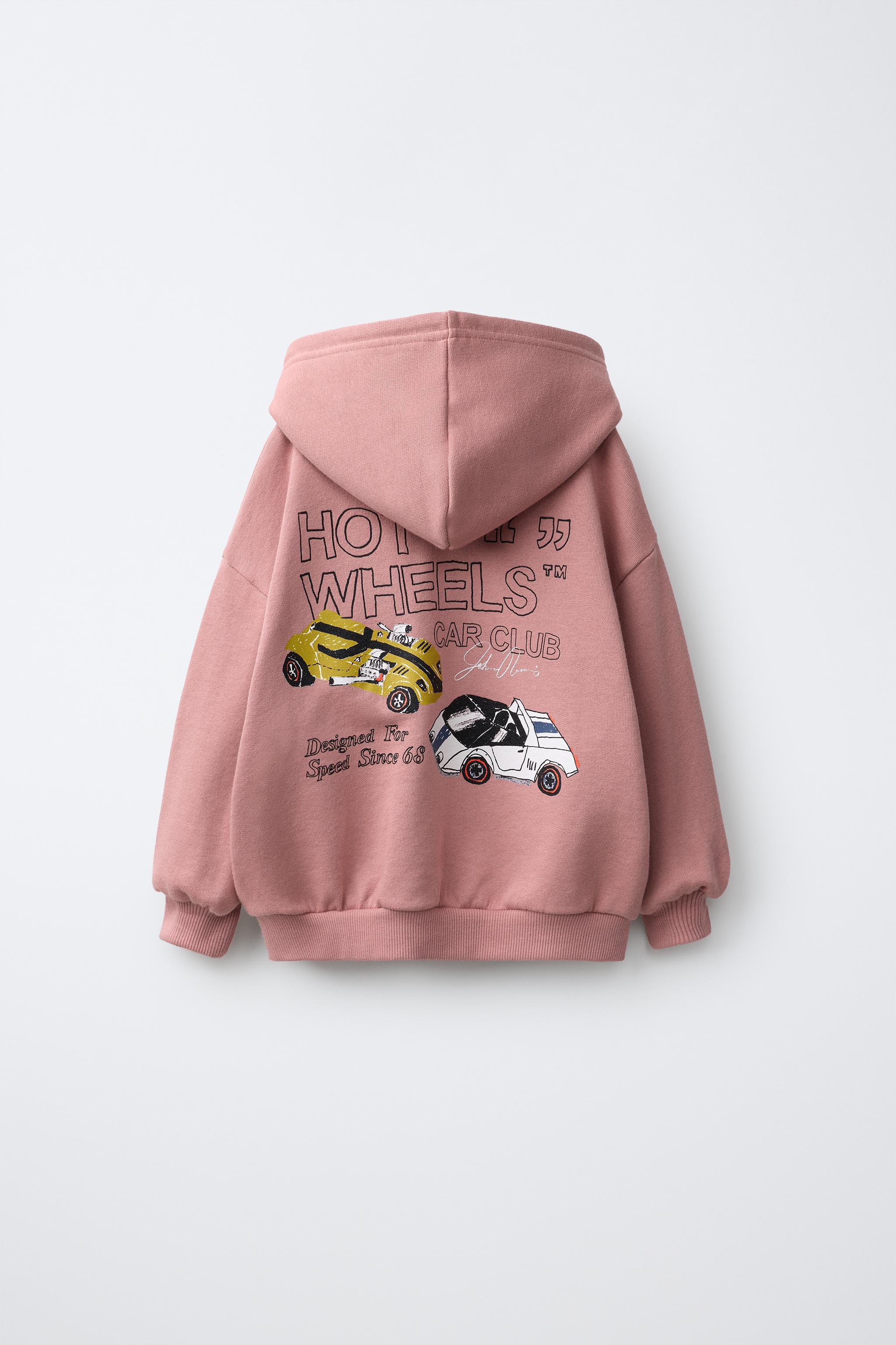Детские худи Zara HOT WHEELS MATTEL © — фото 3