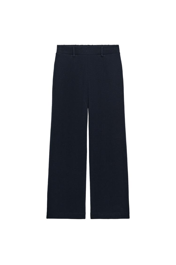 INTERLOCK TROUSERS WITH PLEATS