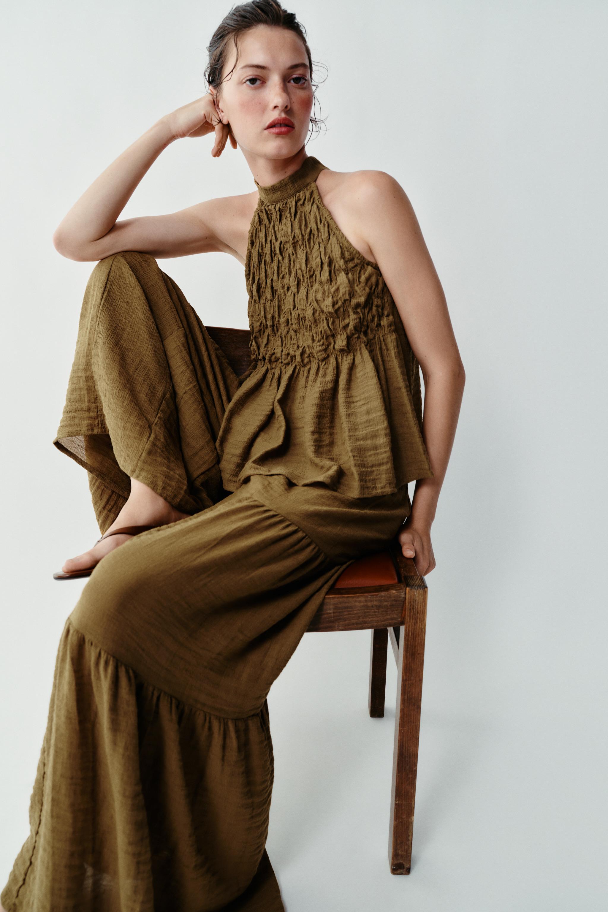 VOLUMINOUS CUT PANTS