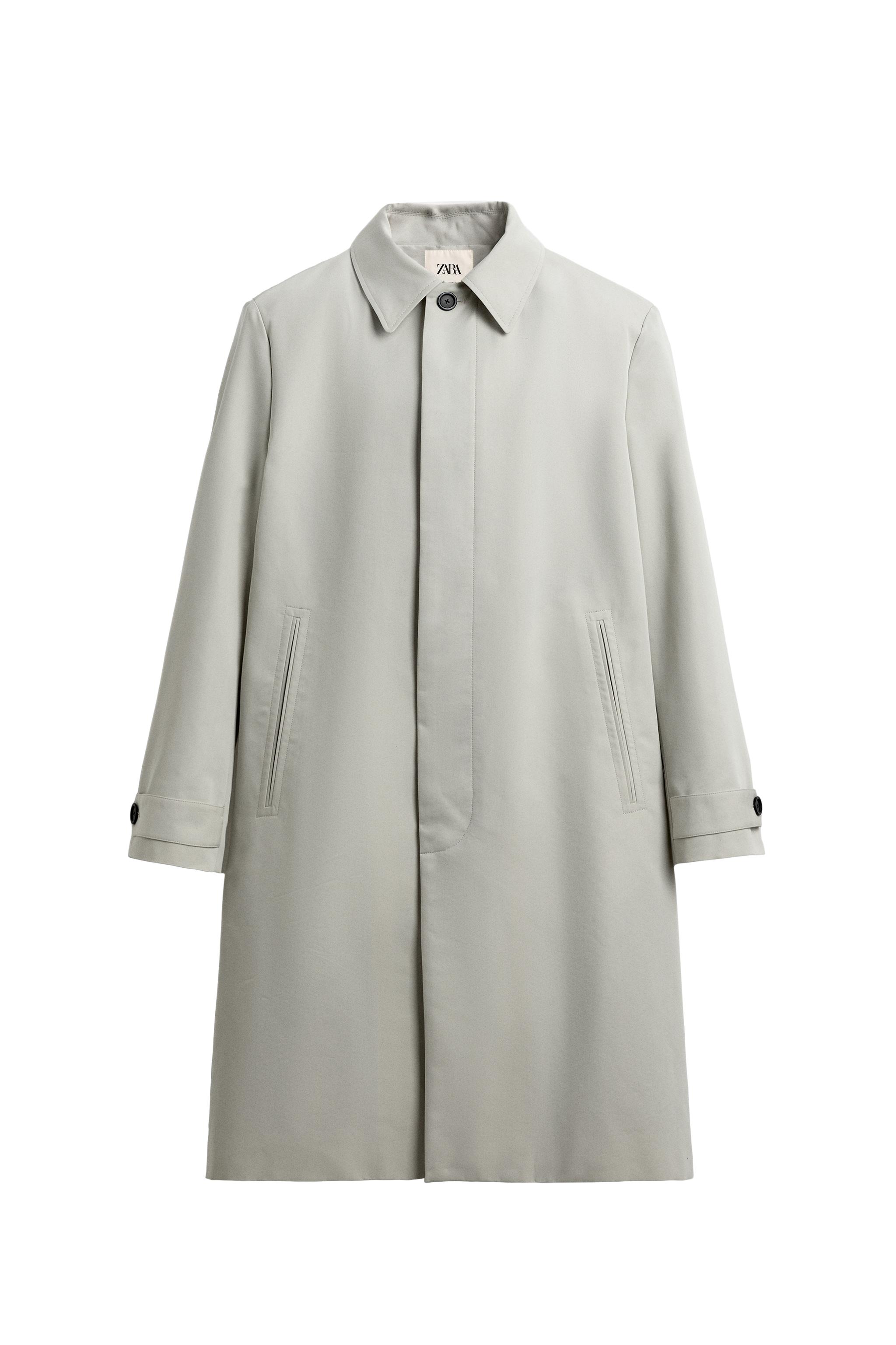 RELAXED FIT TEKNİK TRENÇKOT