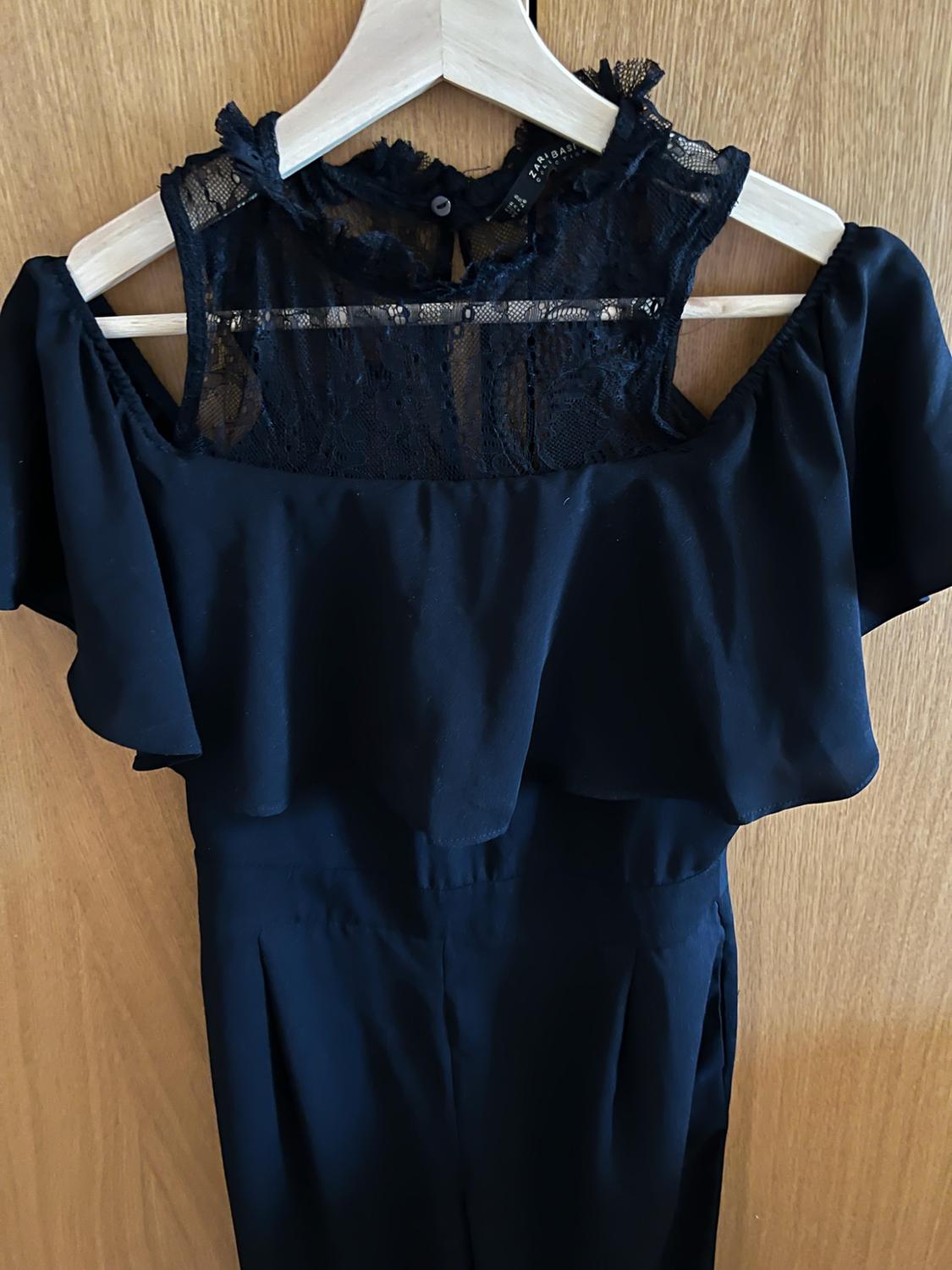 JUMPSUIT WITH LACE AND RUFFLE - Image 5