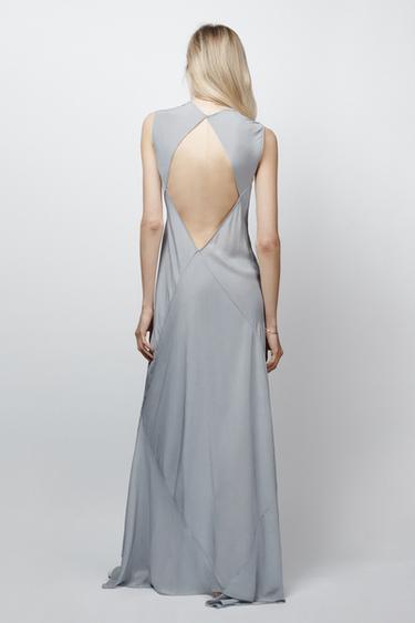 ROBE À VOLANTS ZW COLLECTION LIMITED EDITION - Bleu clair de Zara - Image 3