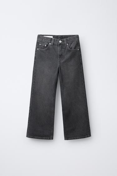 JEANS BOCA DE SINO - Cinzento-médio da Zara