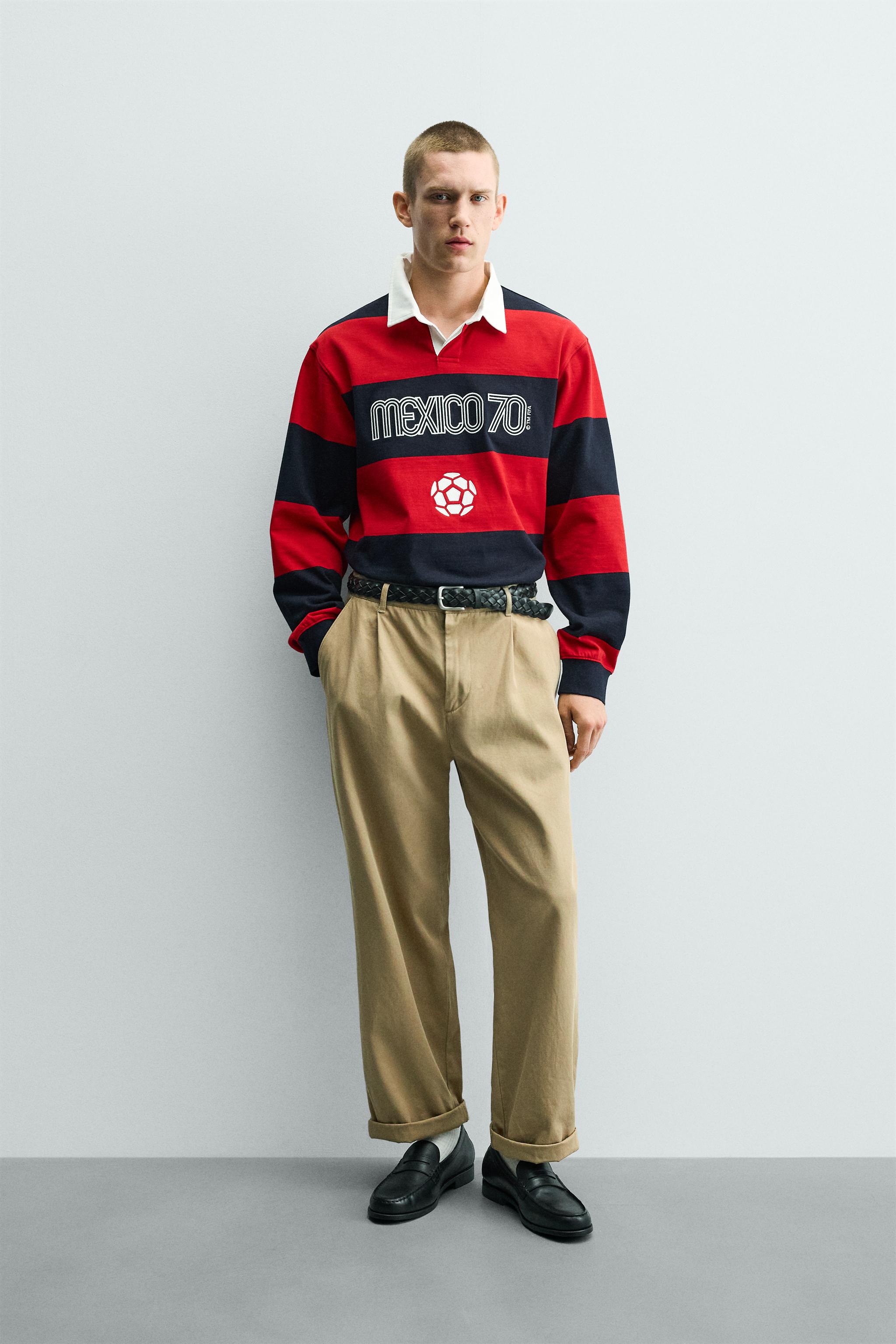ストライプポロシャツ | メンズ | ZARA 日本