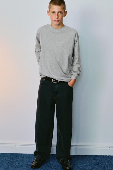PLAIN T-SHIRT - Mid-grey by Zara
