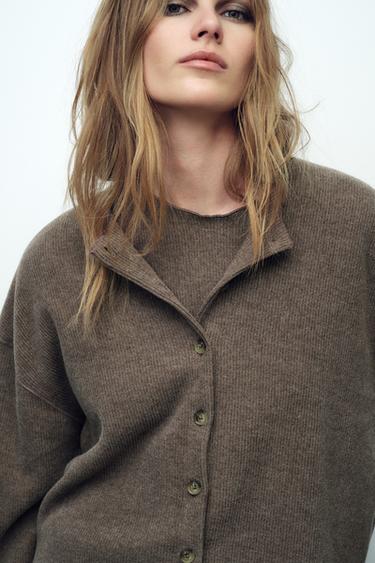 CHAQUETA CANALÉ SOFT - Tostado de Zara