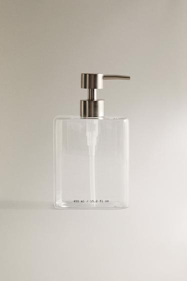 BOROSILICATE SOAP DISPENSER - 990 by Zara