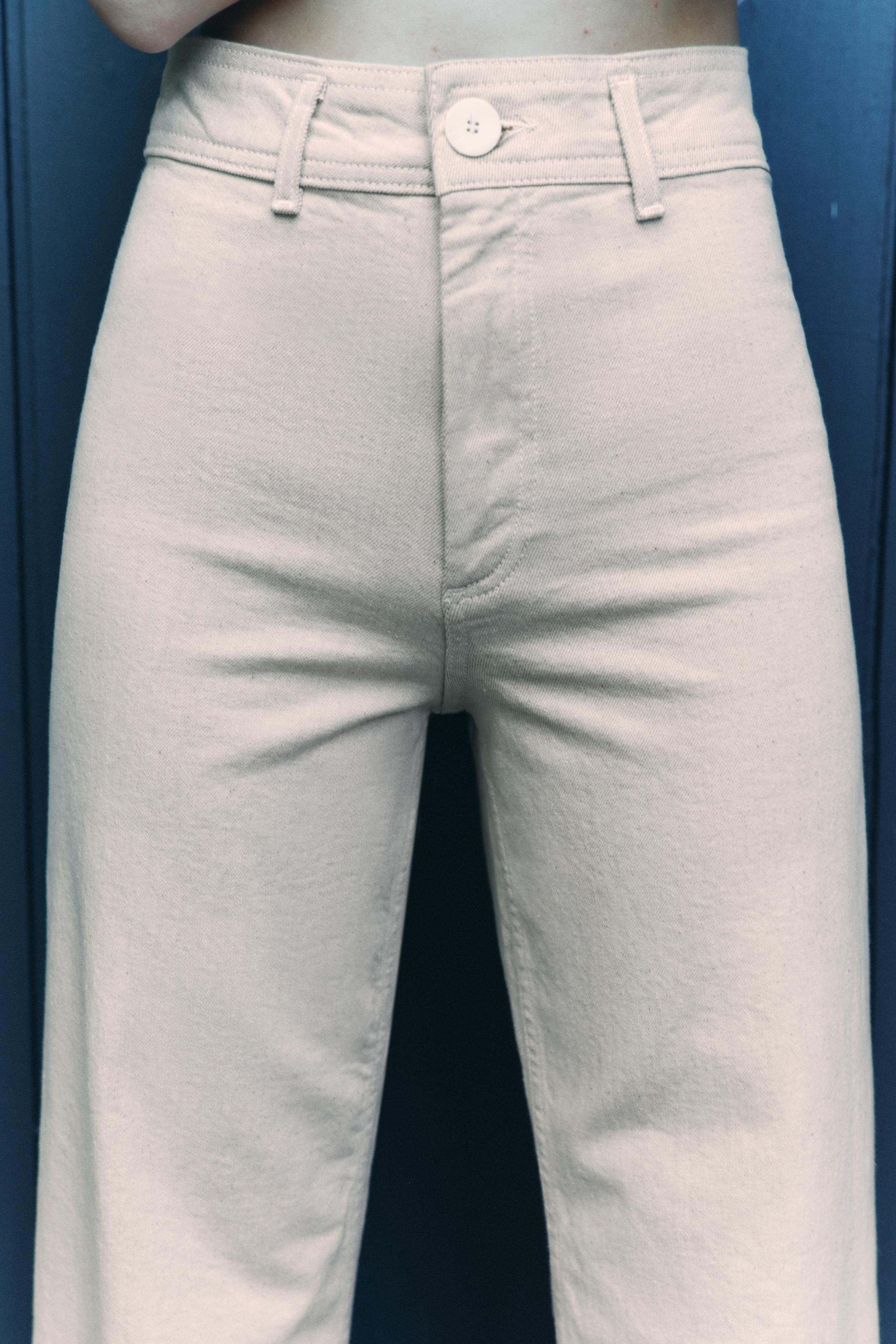 Zara pantalones basicos mujer sale