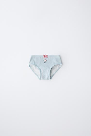AGES 1 1/2-6 / THREE-PACK OF HELLO KITTY © SANRIO BRIEFS - Ecru by Zara - Image 2