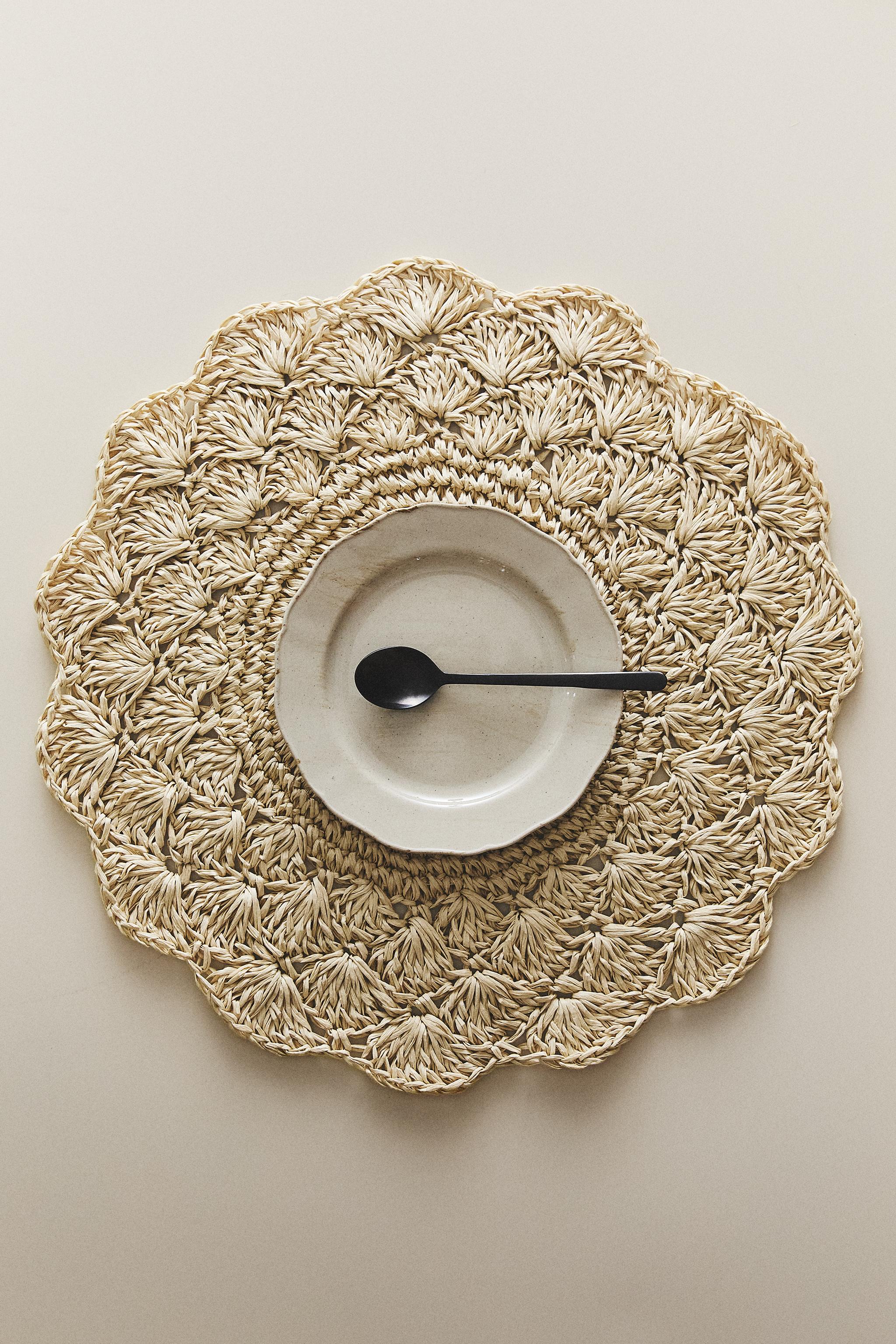 SET DE TABLE CROCHET