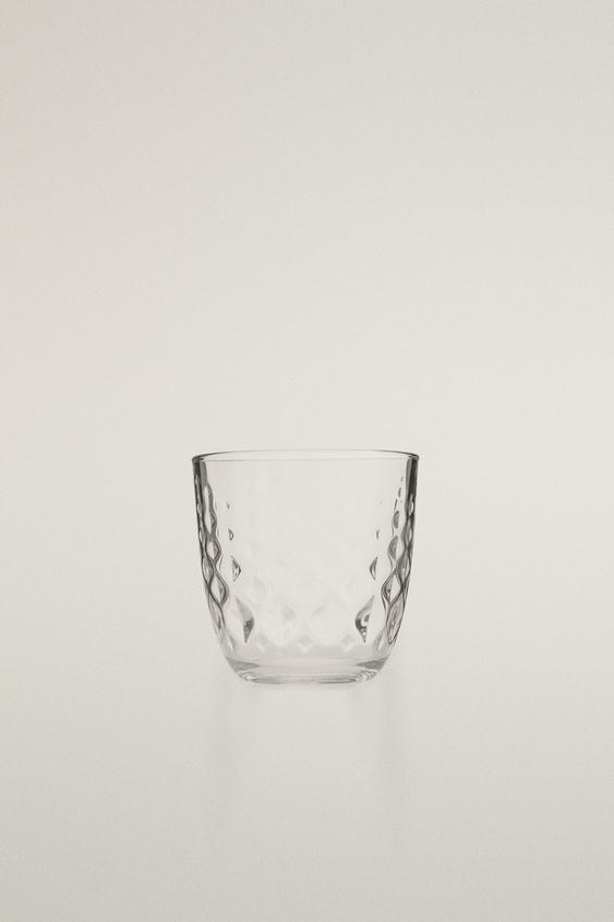 VASO DIBUJO RELIEVE - Transparente de Zara - Imagen 0
