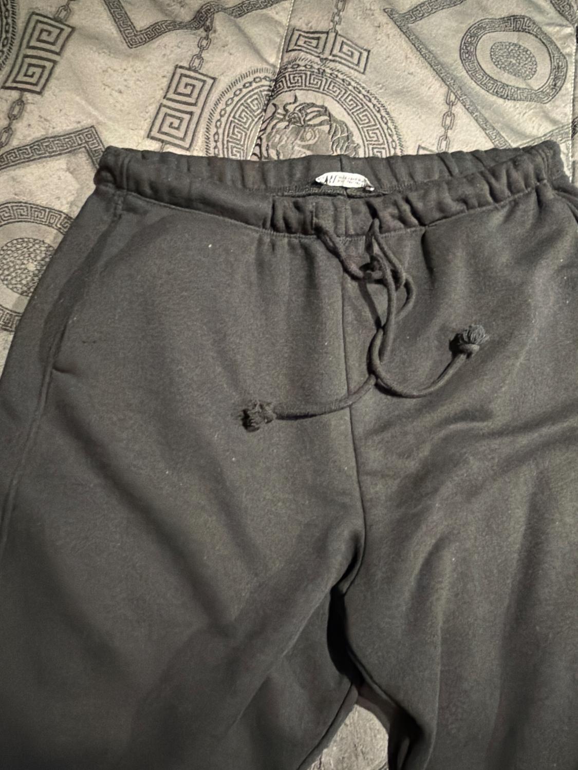 STRAIGHT-LEG PLUSH TROUSERS - Image 3