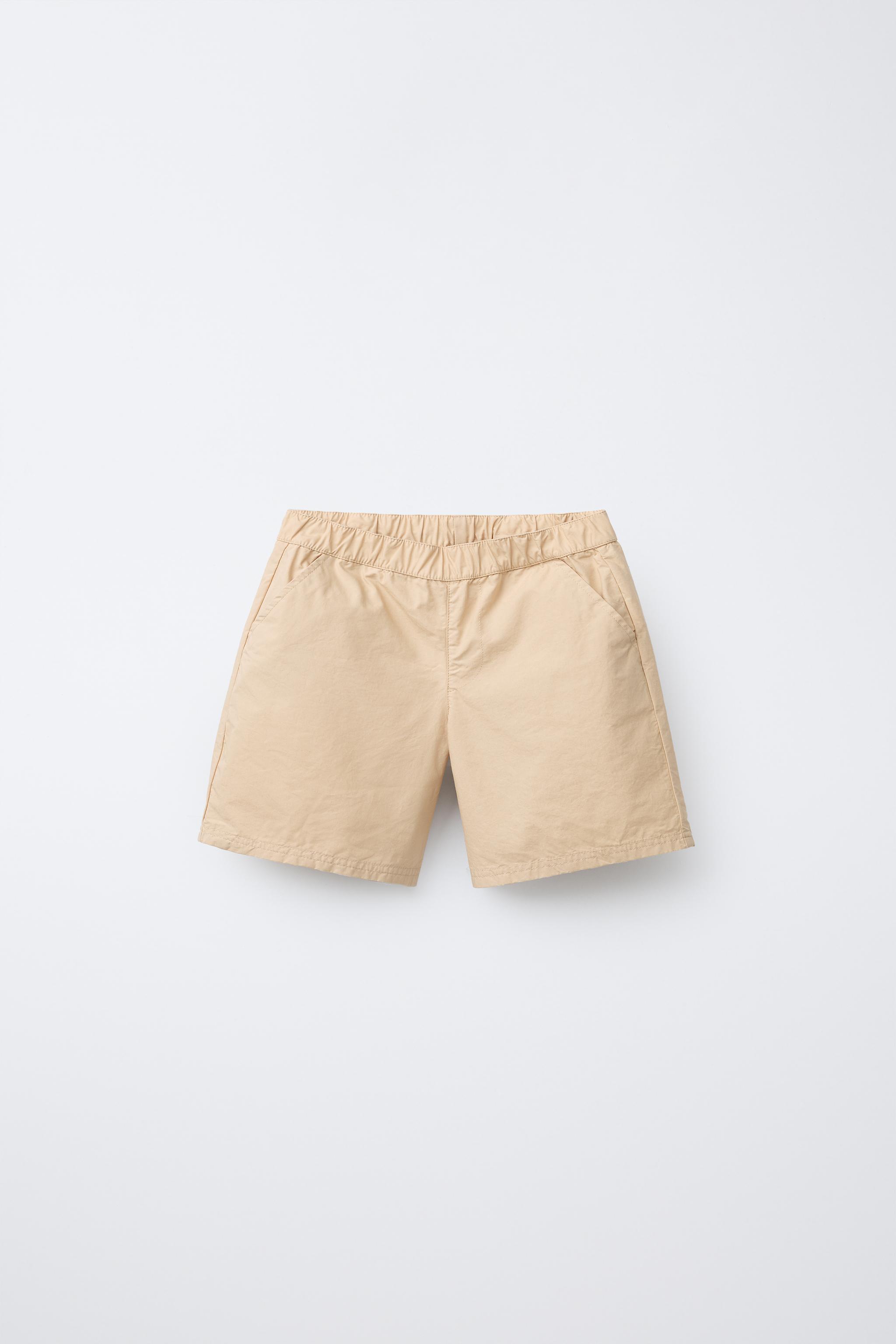 テクニカルバミューダパンツ - ゴールデンブラウン | ZARA Japan