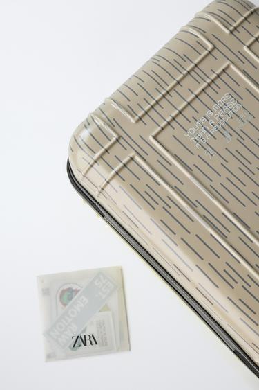 EXPLORER TRAVEL SUITCASE - Taupe Grey by Zara - Image 3
