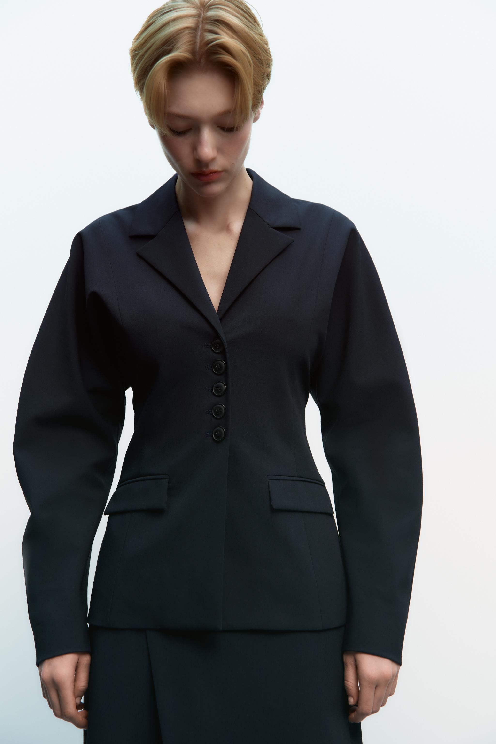 Black blazer zara outlet woman