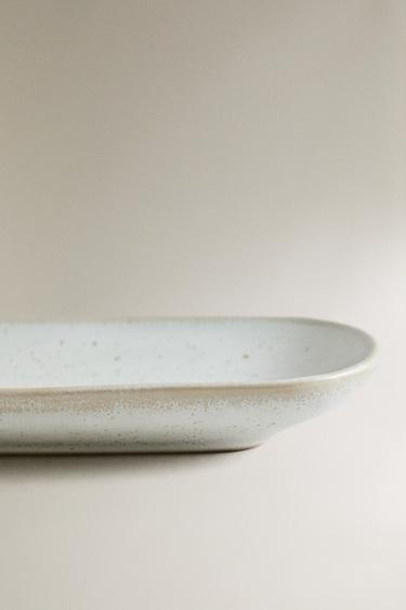 STONEWARE SPOON REST - Oyster-white by Zara - Image 3