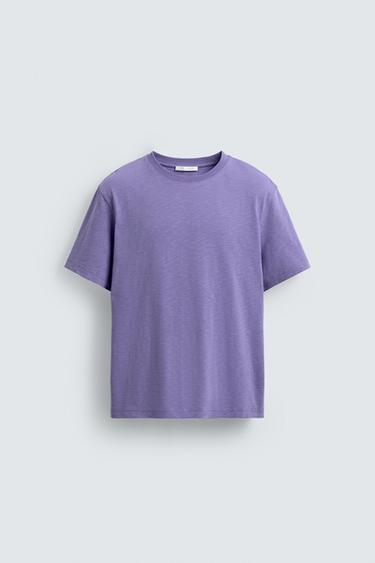 تيشرت REGULAR FIT منسوج FLAMÉ - 683 by Zara