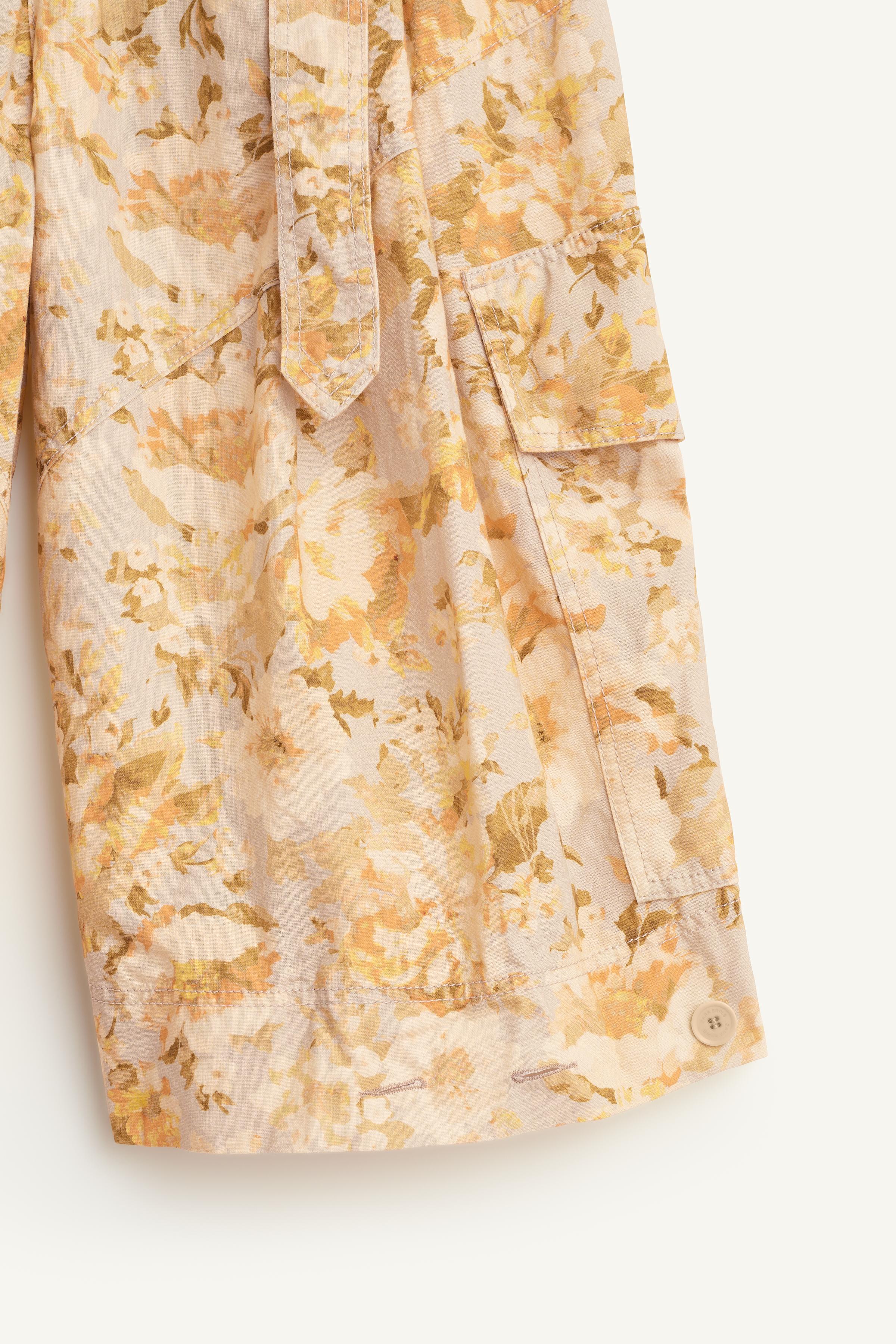Женские шорты Zara FLWRS KRN BRMD — фото 8