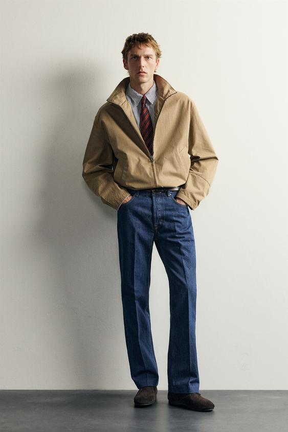 JEANS BOOTCUT FIT PLANCHADO AARON LEVINE X ZARA - Azul de Zara - Imagen 0