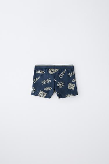 6-14 ANS/ LOT DE CINQ BOXERS IMPRIMÉS - Multicolore de Zara - Image 3